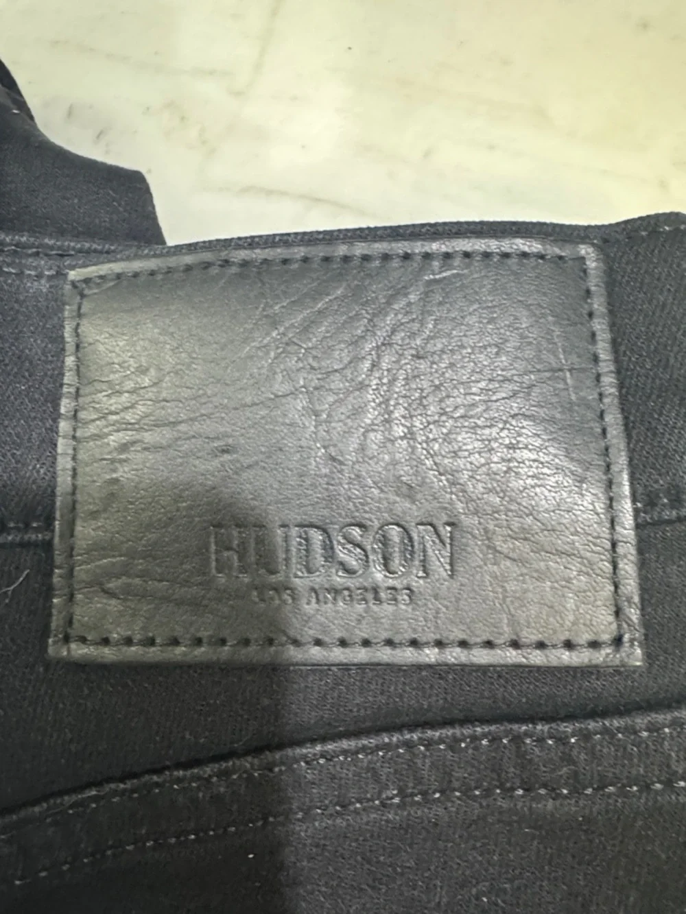 Hudson Jeans Zack Skinny Fit - Black